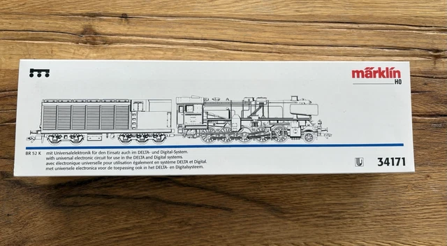 MÄRKLIN HO 34171 Dampflok BR 52 Kondenstender Digital EUR 120,00 ...