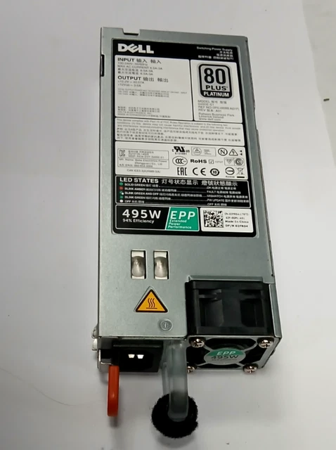 DELL サーバー用電源ユニット　D495E-S1 DELL サーバー用電源ユニット D495E-S1 - メルカリ