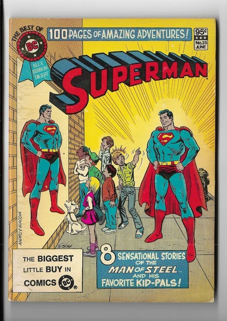 Best of DC Blue Ribbon Digest #25 Superman & his Kid Pals -