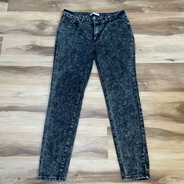 New! Adam Levine The Sedgwick Black Denim Jeans Size 3/4 Skinny Jeggings  Pants