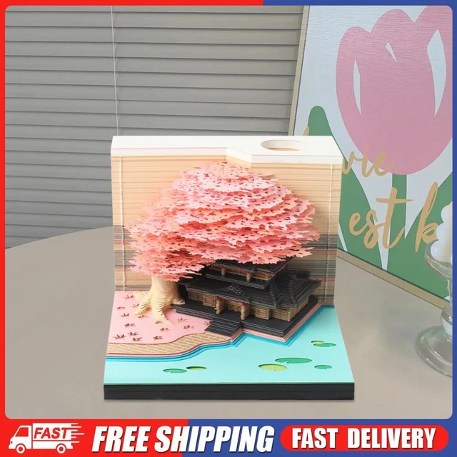 Calendario 3D 2025 Castello Magico - Con Luce LED Per Scrivania - Foto 4