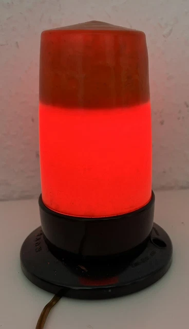Luz de seguridad roja vintage Paterson cuarto oscuro que funciona con manos largas plomo eléctrico barato