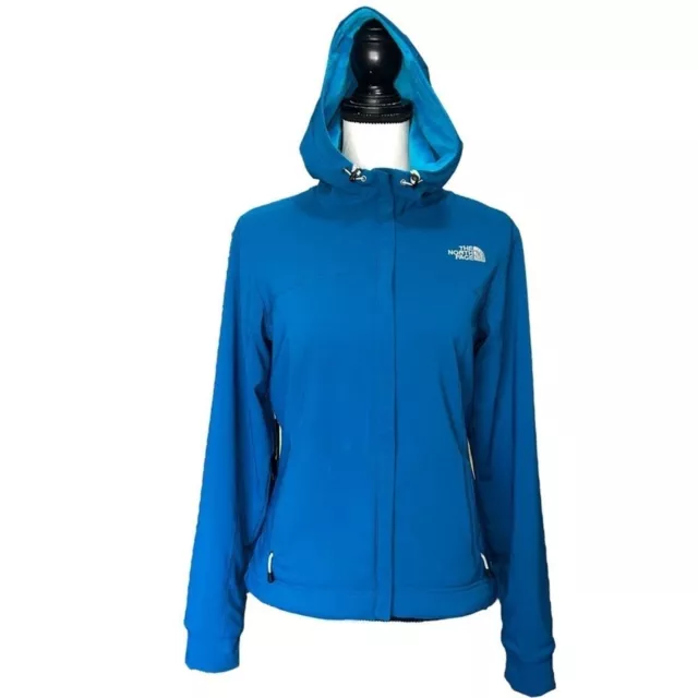 The North Face blue fleece lined jacket size S/P