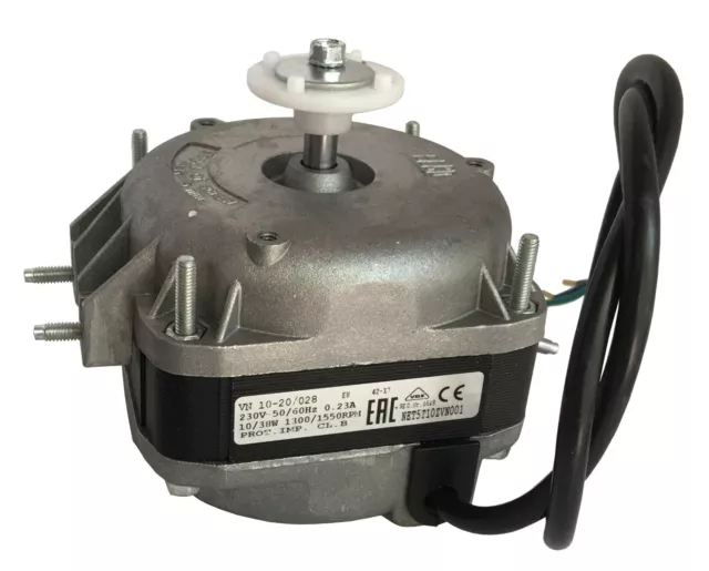 Lüftermotor ELCO Kondensator Ventilatormotor Motor VN10 230V 50/60Hz 10W 1300rpm