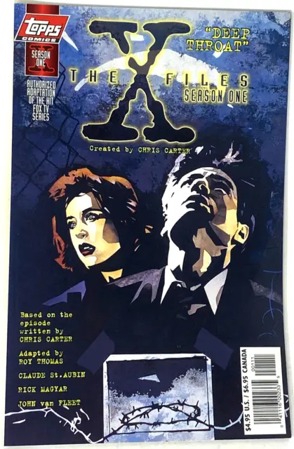 The X-Files - Deep Throat by Chris Carter - topps Comics