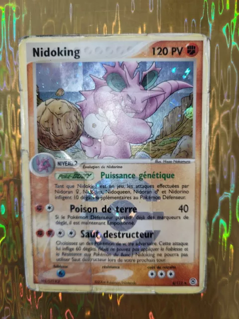Nidoking 8/112 holo Rouge/vert FR Holo mauvais etat