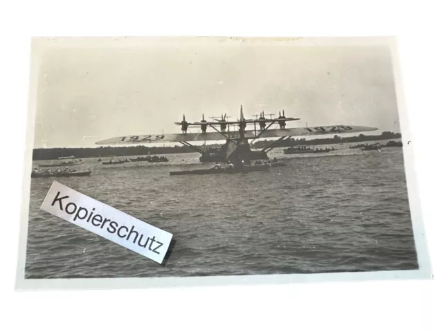 Altes Foto-Wasserflugzeug-Kennung 1929