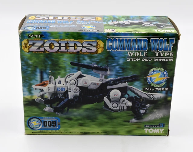 ZOIDS RZ-009 COMMAND WOLF type 1/72 scale Tomy Plastic model Japan 1 ...
