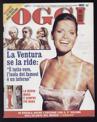 OGGI 42/2004 ALESSIA MERZ ISOLA DEI FAMOSI GIOVANNA MEZZOGIORNO GIORGIO FALETTI 