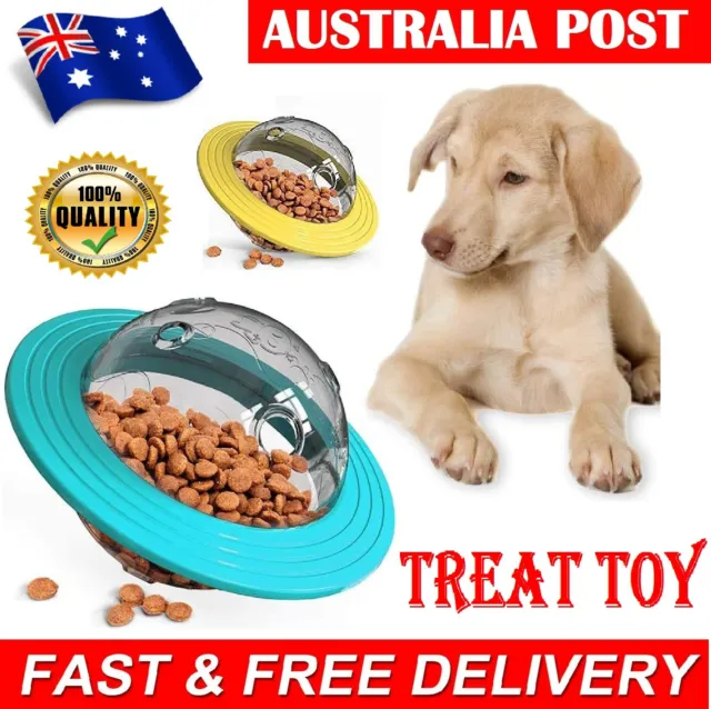 Pet Cat Dog Planet Treat Toy Ball Puppy Puzzle Interactive Slow Feeder Teeth Toy