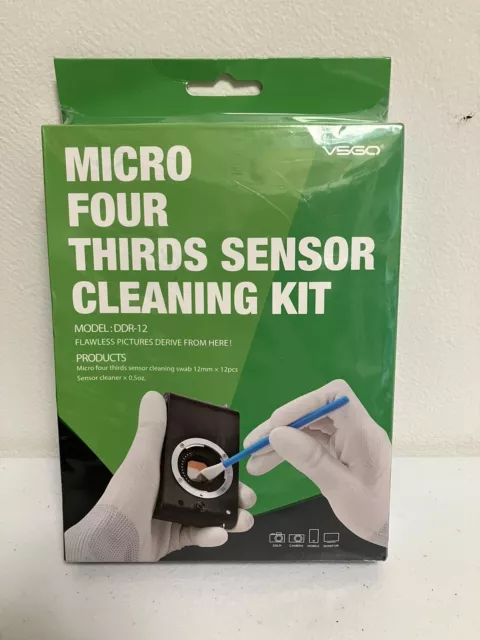 Professional ILDC Sensor Cleaning Kit:12pcs Swab,15ml Sensor Cleaner DDR-12