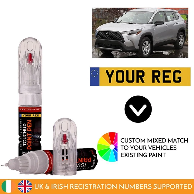 TOUCH UP PAINT Pen For Toyota Corolla Cross Mixed By Car Registration