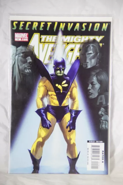 The Mighty Avengers Marvel Comic Issue #15 - Secret Invasion 