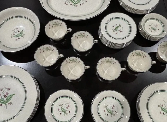Old Ivory Syracuse China CORALBEL Virginia Shape-38 Pieces