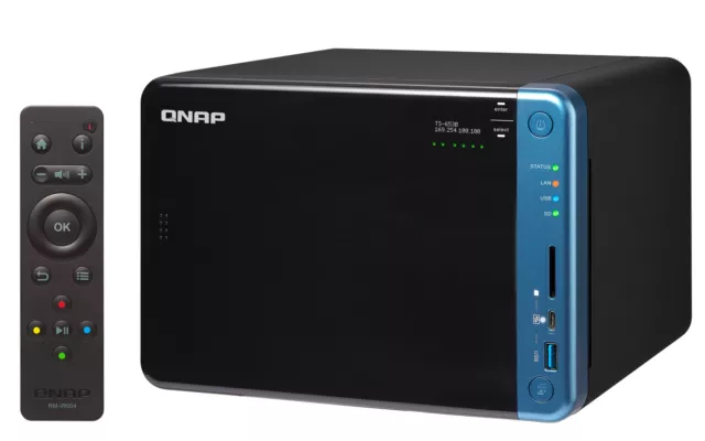 QNAP TS-653B-8G 24TB (6 X 4TB WD RED) 6 Bay NAS With 8GB RAM TS-653B-8G/24TB-RED