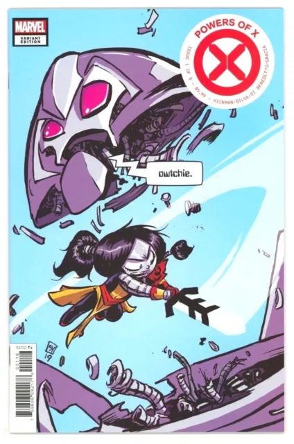 Marvel Comics X-Men POWERS OF X #1 SKOTTIE YOUNG Variant Cover