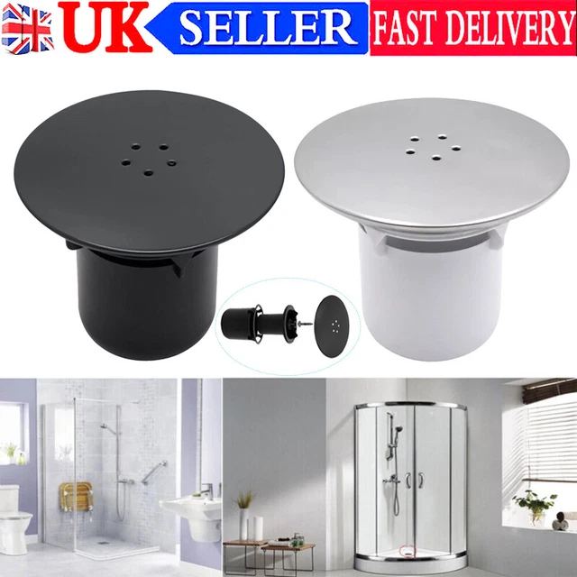 SHOWER TRAY CUBICLE WASTE CAP TUBE & CUP 115mm PLUG DRAIN REPLACEMENT