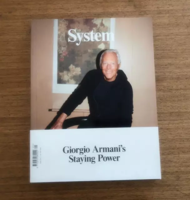 SYSTEM Magazine #5 Spring/Summer 2015 Giorgio Armani Juergen Teller Valentino