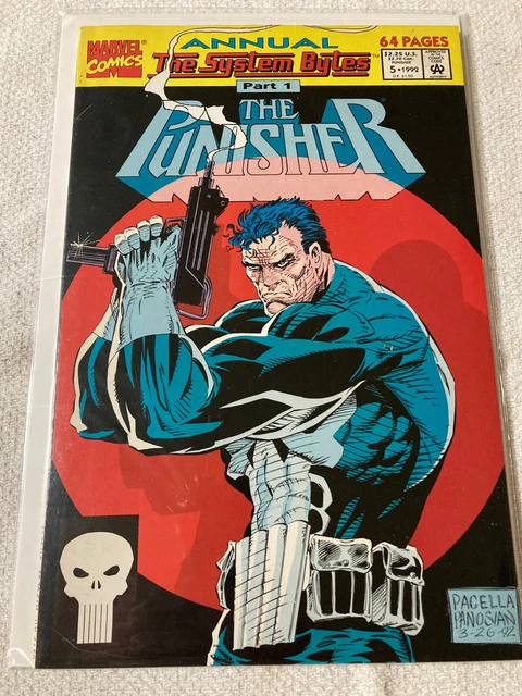 The Punisher ANNUAL #5 (2nd Series) 1992 VF/VF+ Marvel Comics