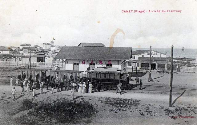 CPA 66 CANET Plage Le Depart Pour La Promenade En Mer EUR 3,00 - FR