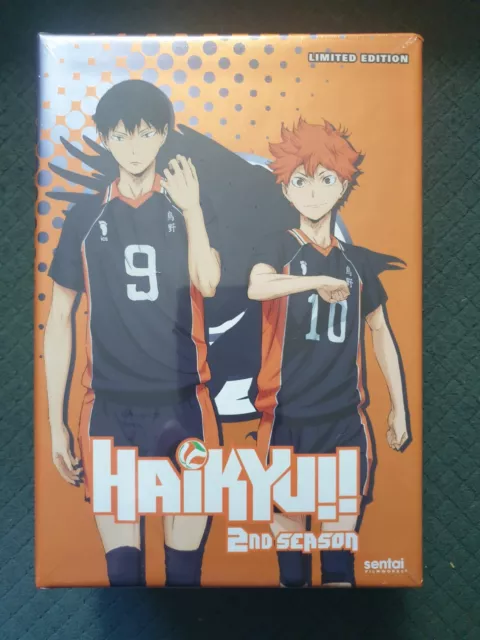 Haikyu Haikyuu Complete Season 2 Limited Premium Blu-ray DVD Box Set Anime  816726020716