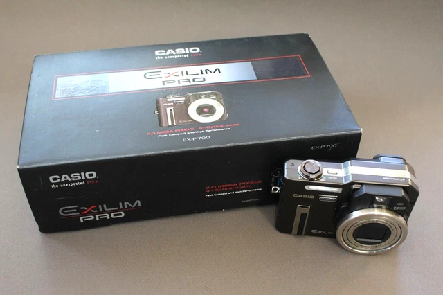 Casio Digital Camera Exilim Zoom Ex-P700 Black - PARTS ONLY!!