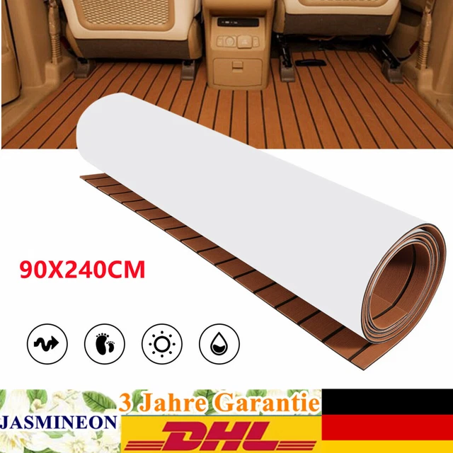 6 mm teak EVA schiuma barca pavimentazione tappetino ponte tappeto autoadesivo yacht pad