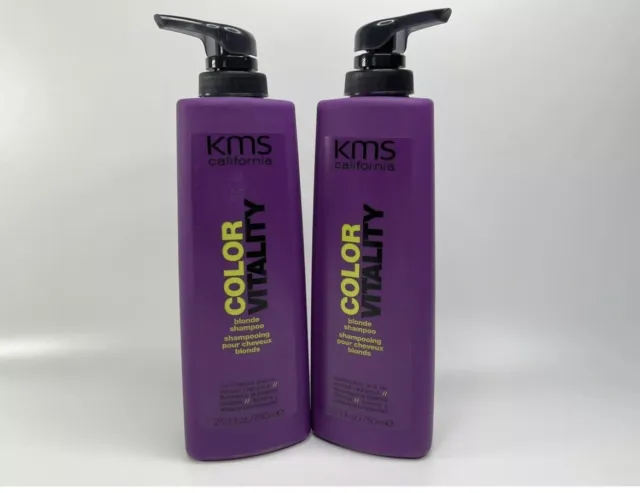 KMS - Color Vitality Blonde Shampoo 25oz [PACK OF 2!]