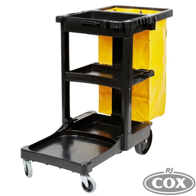 Rubbermaid Janitor Cart for Sanitising, Sterilisation and Disinfecting Trolley