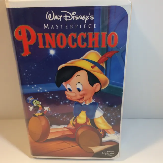 Walt Disney's Pinocchio (VHS, 1993), Pristine Condition