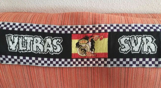 Écharpe Bufanda Scarf T-Shirt Calcio Ultras Sur Real Madrid Schal