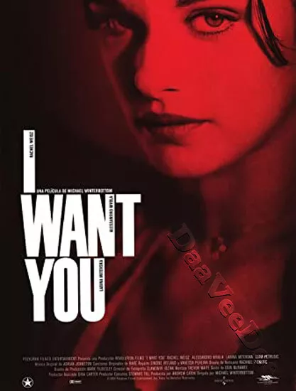 I Want You  NEW PAL Arthouse DVD Michael Winterbottom Rachel Weisz