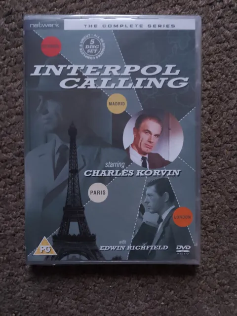 New/Sealed-Interpol Calling The Complete Series-5 Disc Set