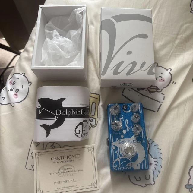 あ*う様 vivie Dolphin Deverb Vivie Dolphin Deverb - ディレイとリバーブがコンパクトな1台に