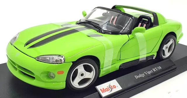 Maisto 1/18 Scale Diecast 46629 - Dodge Viper RT/10 - Green