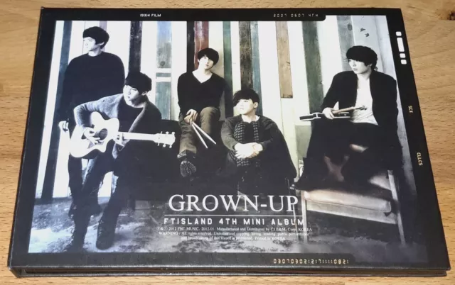 FTIsland - Grown Up - CD - 4th Mini Album - Korea - KPOP - Photo Booklet - 2012