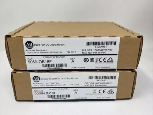 New Factory Sealed AB 5069-OB16F SER A Compactlogix Compact I/o Output Module AB