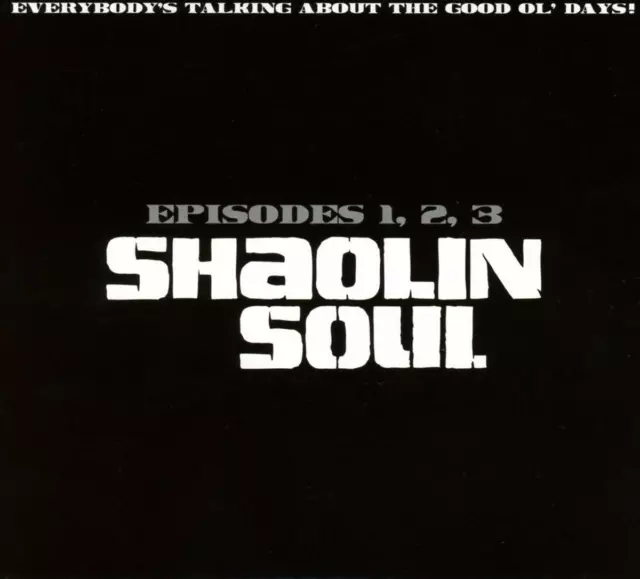 Shaolin Soul Episodes 1,2,3  3 Cd Neuf