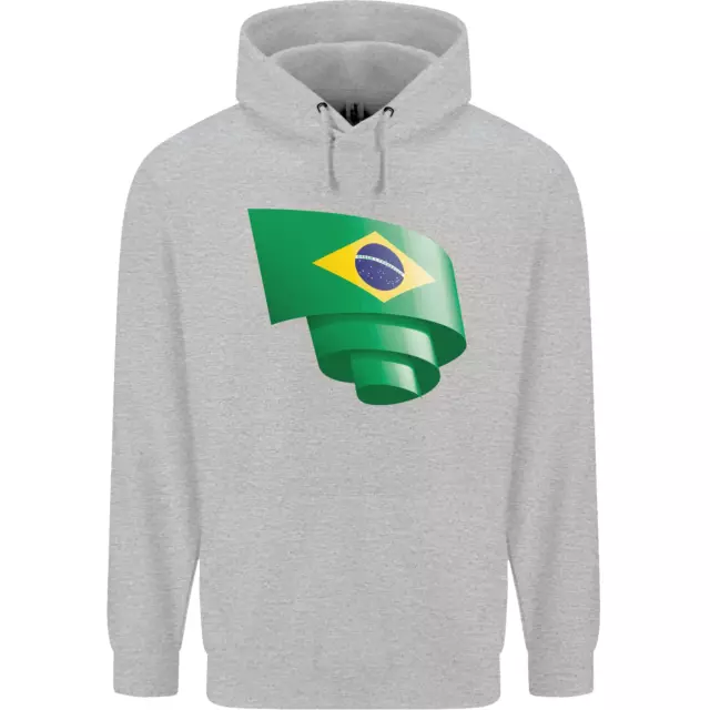 Krause Brasilien Flagge Brasilianischer Tag Fußball Herren Kapuzenpullover