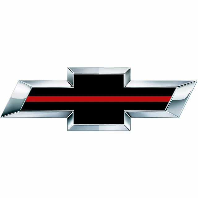 CJ 2 Silverado Thin Red Line universale Chevy Bowtie fogli in vinile...