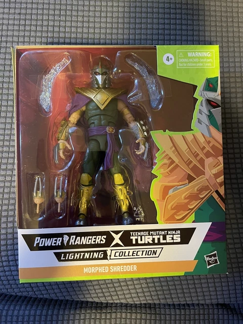 NEW Power Rangers X TMNT Lightning Collection Morphed Shredder Green Ranger