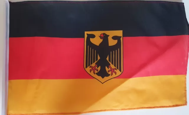 German Eagle 18 x 12" Flag Berlin DEUTSCHLAND Football  Sports GERMANY