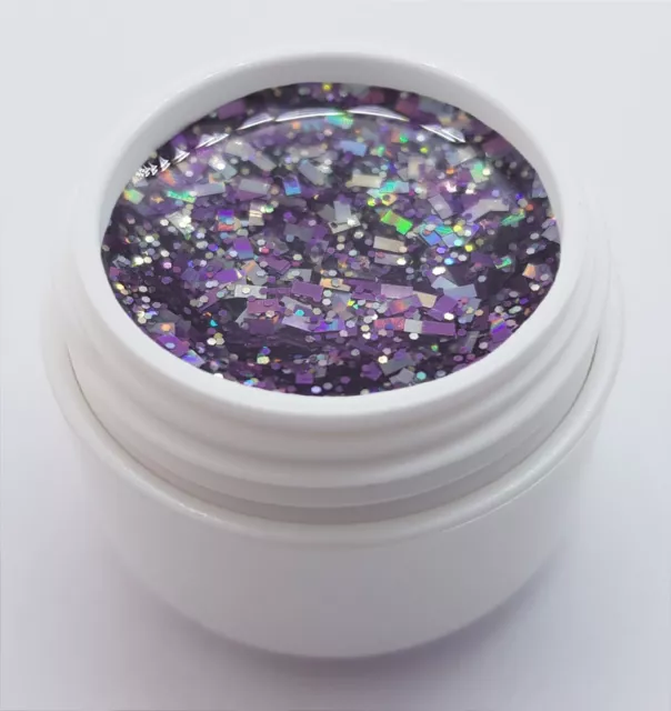 5 ml UV Exclusiv Big Glitter Gel Extreme Unicorn 3009