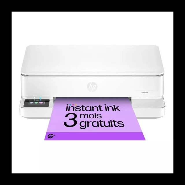 Imprimante Tout-en-Un HP ENVY 6420e Jet D'Encre - Impression, Copie, Scan, WiFi, Recto/Verso, 6 Mois Instant Ink Inclus Avec HP+