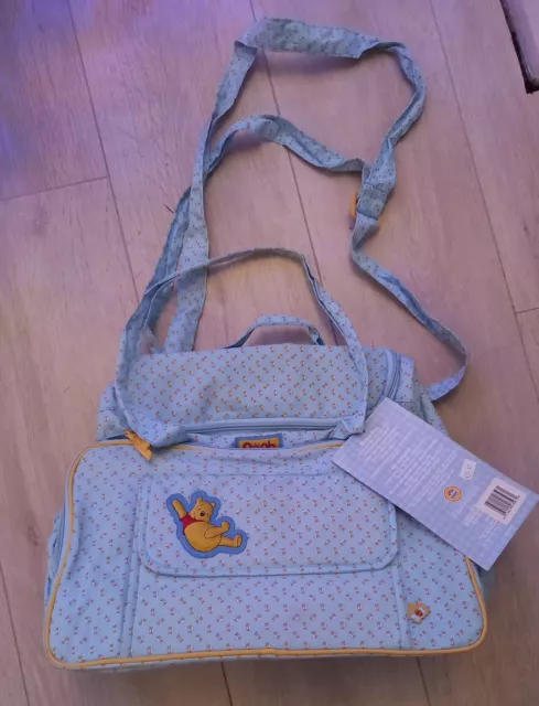 Disney Baby Diaper Bag Winnie the Pooh Disney Official Disney Baby Gift Blue