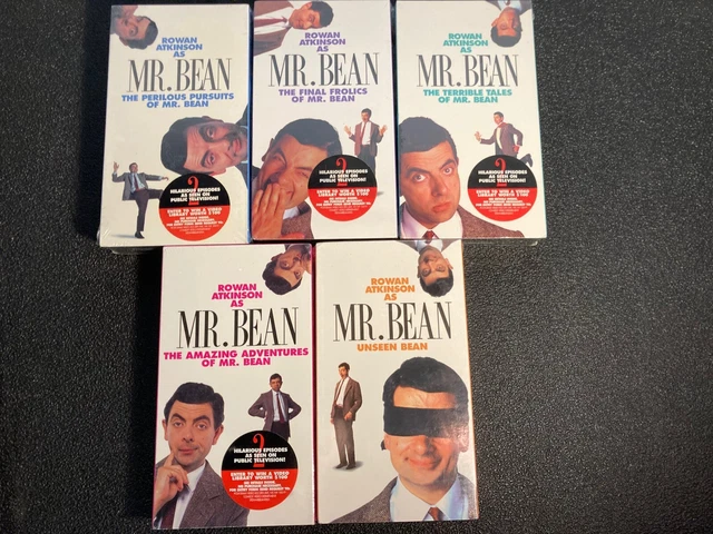 MR BEAN VHS Lot- Perilous Pursuits, Terrible Tales, Final Frolics ...
