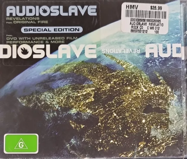 Revelations [Bonus DVD] by Audioslave CD (2 Disc, 2006) Special Edition - VGC