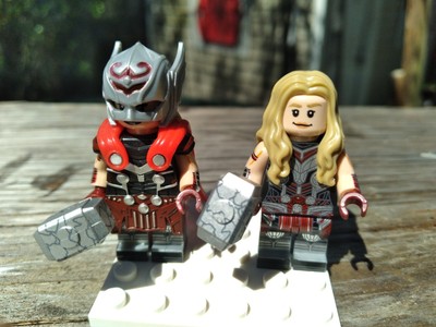 custom lego thor hammer