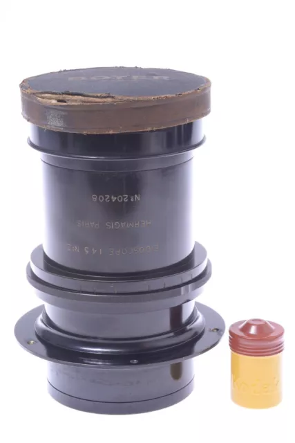 ✅ HERMAGIS EIDOSCOPE NO.2 ANTIQUE PORTRAIT LENS 375MM f/4.5 ULF 8X10 CAMERA ✅ HERMAGIS EIDOSCOPE NO.2 ANTIQUE PORTRAIT LENS 375MM f/4.5 ULF 8X10 CAMERA