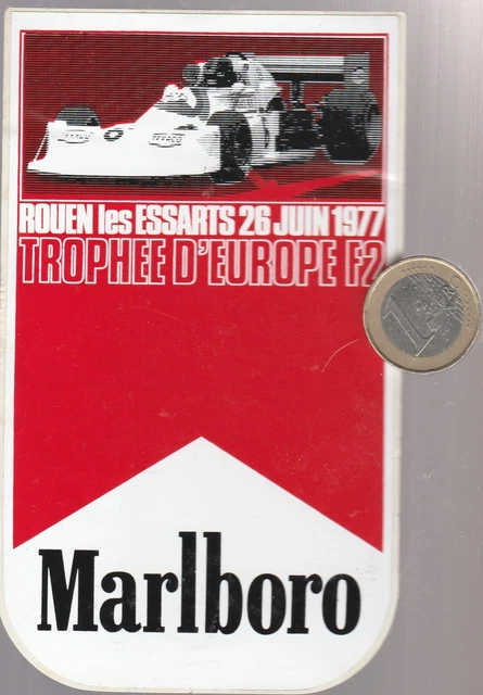 AUTOCOLLANT MARLBORO CHAMPION DU MONDE 1988 - Sticker